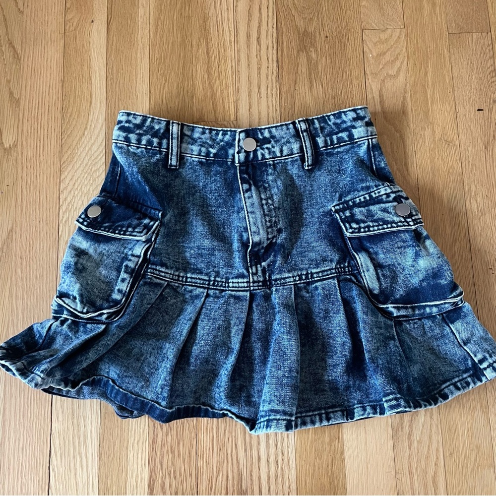 SHEIN Short Denim Skirt Sz-S